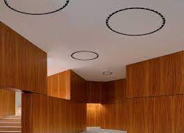 Snap lights into ceiling holes. Circle Of Light Professional Lamps Systems Flos