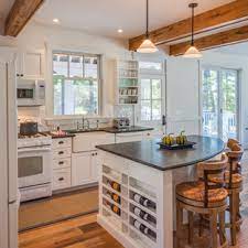 Below, we look at the biggest trends and new kitchen ideas in 2021. 75 Beautiful Kitchen With Subway Tile Backsplash And White Appliances Pictures Ideas July 2021 Houzz