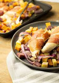 Prosciutto Chicken And Sweet Potatoes Wendi S Aip Kitchen Recipe Aip Paleo Recipes Autoimmune Recipes Chicken Sweet Potato
