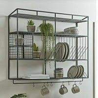 Rak Piring Gantung Dinding Rak Dapur Dinding Damario Inspiring Living Tokopedia House Interior Home Decor Design