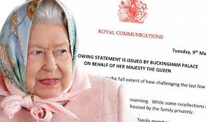 The royal family now has something to say about the revealing chat, and its official statement is exactly what you would expect given its history. Jibxm9hepqquxm