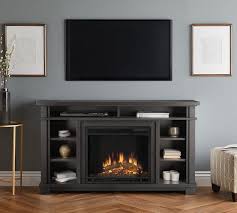 Electric fireplace cabinet and tv stand. Real Flame 56 5 Belford Electric Fireplace Media Cabinet Fireplace Entertainment Center Fireplace Entertainment Media Electric Fireplace