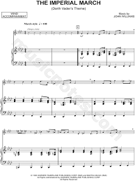 Trumpet imperial march sheet music. The Imperial March Trumpet Piano By Star Wars The Empire Strikes Back Sheet Music Collection Solo Accompaniment Instrumental Parts Print Play Sku Cl0003496