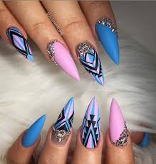 Pretty stiletto nail design you'll love to try in summer 2021! 75 Chic Classy Acrylic Stiletto Nails Design You Ll Love Page 26 Of 75 Latest Fashion Trends For Woman Stiletto Nails Designs Bubblegum Nails Luxury Nails