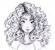 Curly Chibi Anime Hair