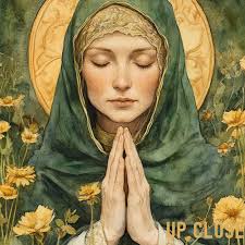 St Brigid Watercolor