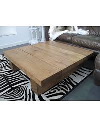 55 l x 55 w x 18 h invite the magic of midnight into your home. Solid Medium Oak 4 Board Square Coffee Table Medium Oak Coffee Table