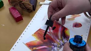 Weitere ideen zu malerei, bilder, enkaustik. Encaustic Blumentechnik Floral Encaustic Flower Technique Floral Youtube