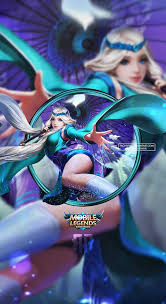 Wallpaper Phone Kagura Onmyuji Master By Fachrifhr In 2020 Mobile Legend Wallpaper Alucard Mobile Legends Phone Wallpaper