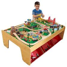 Thomas and friends track set and play table in mi t condition. 12 Best Train Tables For Kids In 2021 Wooden Train Tables Sets