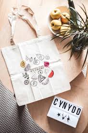 Tote Bag Fruits Et Legumes Produits Bio Tote Bag Marche Sac Bags Tote Bag Drawing Bag