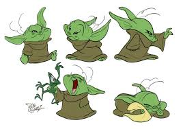 The Mandalorian The Child Aka Baby Yoda Star Wars Dave Alvarez Draws As Chuck Jones Chuck Jones Art Concept Art Characters Star Wars Fans
