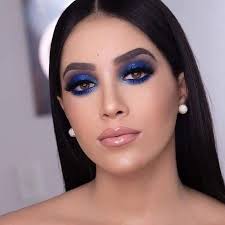 Maquillaje en tonos Azules 💙