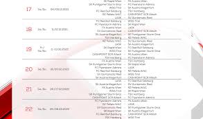Jul 23, 2021 · bundesliga.at offizielle webseite der österreichischen fußball bundesliga. Spielplan Fur Bundesliga Saison 2021 22 Steht Fest Bundesliga Ligaportal