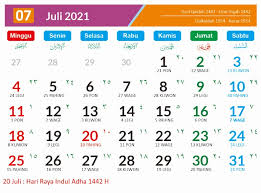 Kalender Bulan Juli 2021 Dan Hari Peringatannya Enkosa Com Informasi Kalender Dan Hari Besar Bulan Januari Hingga Desember 2021 Kalender 2021 lengkap (nasional,jawa, hijriyah, china) kalender gratis ( jpg / cdr) event besar 2021. kalender bulan juli 2021 dan hari