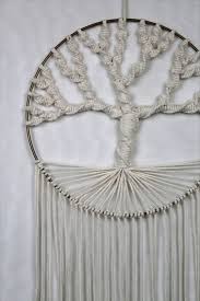 Diy Makramee Lebensbaum In 2020 Traumfanger Baum Makramee Makramee Selber Machen
