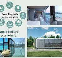 Modern Mobile Creative Integrated Apple Cabin for Outdoor ...