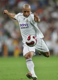 Follow us on social media. Roberto Carlos Former Left Wingback At Realmadrid And The Brazilian National Football Team Roberto Carlos Real Madrid Players Madrid Football Club