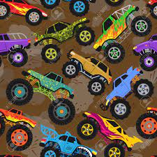 Free for commercial use no attribution required high quality images. Monster Truck Show Vector Cartoon Vehicle Or Car And Extreme Transport Illustration Set Of Heavy Monstertruck With Large Wheels Background Royalty Free Cliparts Vectors And Stock Illustration Image 125534468