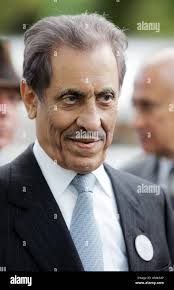 Portrait of Khalid Abdullah Stock Photo