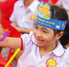 Hân hoan ngày đầu bé vào lớp 1