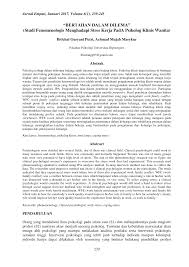 Jurnal penelitian psikologi klinis e jurnal. Https Ejournal3 Undip Ac Id Index Php Empati Article Download 15081 14577