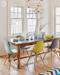 How To Mix And Match Dining Chairs And Use Colors In Dining Room Decorating Dining Room Inspiration Dining Room Design Trending Decor