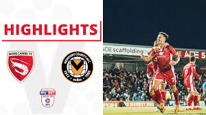 Primer cuenta en español del #morecambe football club (no pinned tweet. Highlights Morecambe V Newport County Youtube