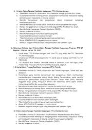 Gaji tfl sanimas 2020 : Rekrutmen Non Pns Tenaga Fasilitator Kementerian Kupr Bulan Januari 2020 Rekrutmen Lowongan Kerja Bulan Maret 2021