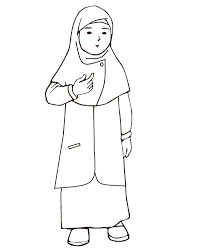 Photos mewarnai gambar kartun anak drawing art gallery via drawinglics.com. Gambar Kartun Muslimah Untuk Mewarnai Kolek Gambar