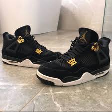 Black And Gold Jordans Womens Women S Shoes Vocabulary Usedwomensshoesebay In 2020 Air Jordans Retro Black And Gold Jordans Black And Gold Sneakers