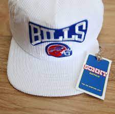 Vintage 80 S Buffalo Bills New Era Cap Co Corduroy Etsy New Era Cap Vintage Sportswear New Era