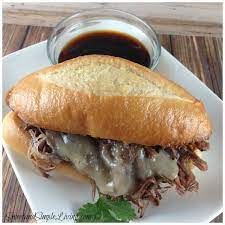 Easy French Dip Recipe In The Crockpot Recipe French Dip Recipes Crock Pot Cooking