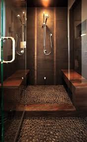 If you have lots of shrubs, bushes, or other greenery. Walk In River Rock Floor Shower Walk In Shower Ideas Are Very Functional And Chic And These Are The Best Ones To F Shower Remodel Pebble Floor Stone Shower