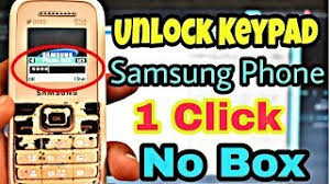 Android 5.0 lollipop's smart lock solves that. How To Unlock Samsung Keypad Sm B110e D Gt E1205t E1200t All Basic Samsung Models Youtube