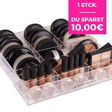 1 X Acrylbox Oneforall 39 Facher Make Up Organizer Mit Individualisierbarem Stecksystem Fur Ikea Alex U Make Up Organizer Kosmetik Aufbewahrung Organizer