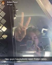 A chilling snapchat selfie photo of fucci, taken after tristan's death, mentions the. Aiden Fucci 14 Is Charged With Murder Of Florida Cheerleader Tristyn Bailey 13 Lipstick Alley