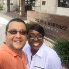 With Stephane Coriolan From The Office Of Community Advocacy After A Spectacular Meeting With Our Fantabulous Public Defender C Miami Dade Fantabulous Defender
