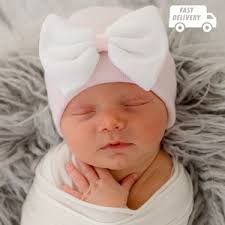 USA Made, Baby Girl Hat, CHOOSE HAT, Newborn Hat, Infant Girl Hat, Baby  Hospital Hat, Newborn Hat, Newborn Hospital Hat, Hospital Bow Hat