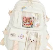 Süße Tasche – Süße Schultasche, Süßer Rucksack Für Teenager, Großer  Rucksack Mit Süßem Bären-Zubehör Für Die Schule, 40 X 30 X 11 Cm/15,75 X  11,81 X ...
