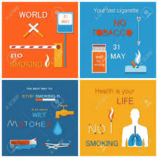 Design posters for world no tobacco day and inspire action and change. World No Tobacco Day Set Of Posters Asking To Stop Smoking 31 Royalty Free Cliparts Vectors And Stock Illustration Image 117445458