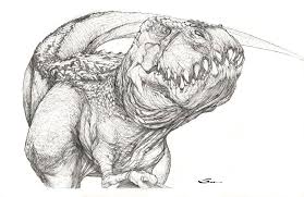 Indominus rex v rex jurassic world coloring pages. V Rex Final Dinosaur Art Badass Drawings Dinosaur Sketch