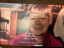 Would like everyone to know that Mildred Thomas Mann “Beanie” passed away  in November. Left corner is senior pictures of her and Billy (Mann). Right  corner is the two remaining Thomas siblings (