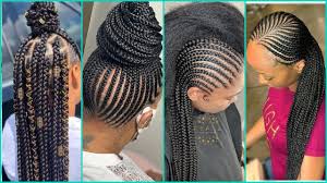 Top off the hairdo with a low ponytail and you'll look amazing! Ghana Weaving Hairstyles Latest Ghana Weaving Hairstyles 2020 That Will Make You Stand You Out Youtube