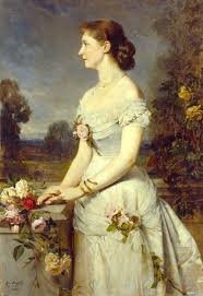 L Ancienne Cour Heinrich Von Angeli Kaiserin Auguste Viktoria Victorian Portraits Victorian Paintings Victorian Art
