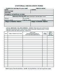 Medication List Template For Better Health And Medical Record Medication List Template Is A Useful Template That Can Medication List List Template Medical