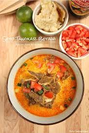 Soto Tangkar Betawi Betawi Beef Ribs Soup Recipe Food Cooking Soup Recipes