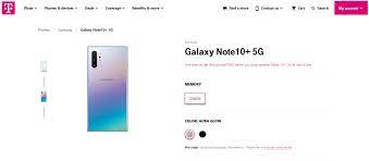The T Mobile Samsung Galaxy Note 10 5g Ships With The Snapdragon X55 Modem And Android 10 Notebookcheck Net News
