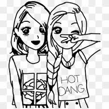 Y compra todo tipo de artículos de interés. Chicas Tumblr Black And White Girl Drawing Hd Png Download 679x704 3832309 Pngfind