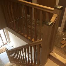 Raymond Twist Stair And Landing Balustrade Stair Spindles Stairs Stair Railing